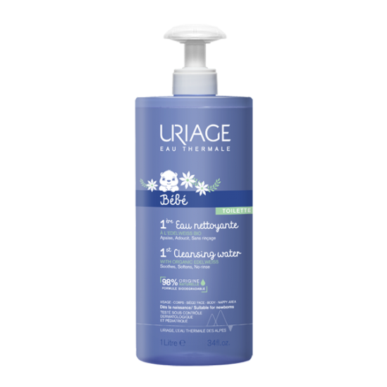 Uriage bébé 1ère eau nettoyante 1L Uriage bébé 1ère eau nettoyante 1L