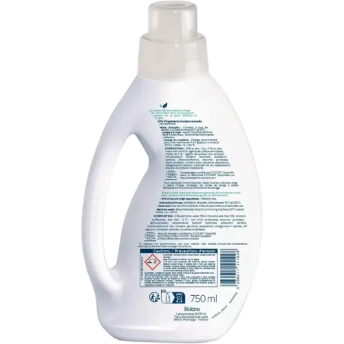 Biolane Lessive Écologique Hypoallergénique Bébé – 750 ml