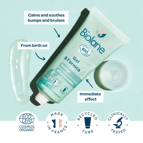 Biolane Gel Arnica Coups et Bosses Dès 12 mois – 20 ml