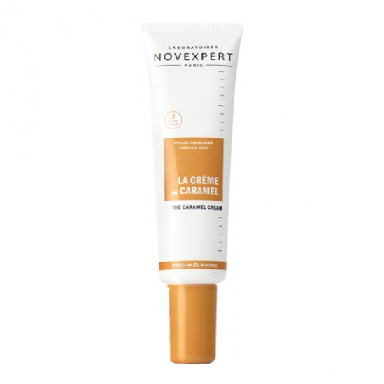 Novexpert pro-mélanine la crème au caramel éclat doré 30ml Novexpert pro-mélanine la crème au caramel éclat doré 30ml