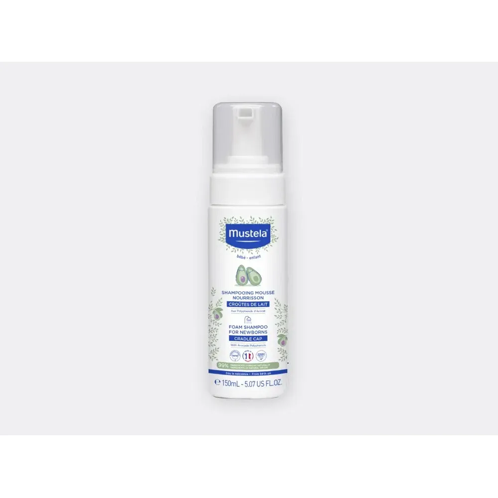 Mustela Shampooing Mousse Nourrisson 150 ml
