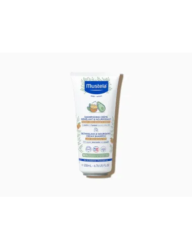 Mustela Shampooing Crème Démêlant & Nourrissant 200 ml