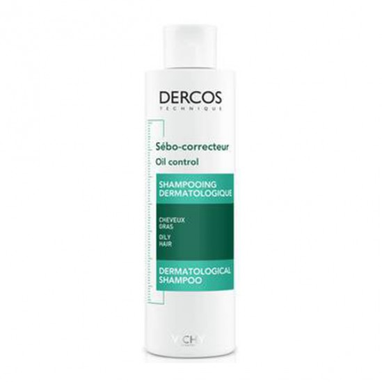 Vichy dercos shampooing traitant sébo-correcteur 200ml Vichy dercos shampooing traitant sébo-correcteur 200ml
