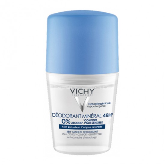 Vichy Minéral - Sans sels d'aluminium Roll-on déodorant 50ml Vichy Minéral - Sans sels d'aluminium Roll-on déodorant 50ml
