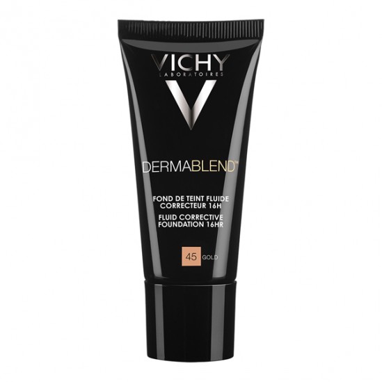 Vichy Dermablend 45 Gold Fond de Teint Fluide Correcteur 30ml Vichy Dermablend 45 Gold Fond de Teint Fluide Correcteur 30ml