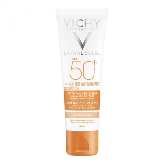 Vichy capital soleil soin anti-tâche teinté SPF50+ 50ml Vichy capital soleil soin anti-tâche teinté SPF50+ 50ml