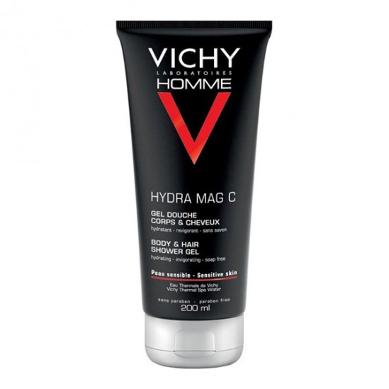 Vichy homme hydra mag C gel douche 200ml Vichy homme hydra mag C gel douche 200ml