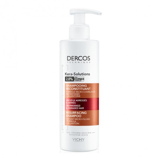 Vichy dercos technique kera-solutions shampooing reconstituant 200ml Vichy dercos technique kera-solutions shampooing reconstituant 200ml