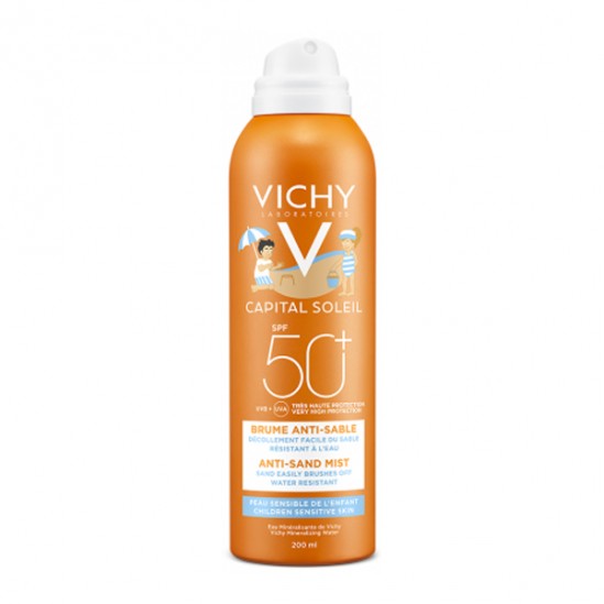 Vichy Idéal Soleil Brume Anti Sable SPF 50+ Enfants 200 ml Vichy Idéal Soleil Brume Anti Sable SPF 50+ Enfants 200 ml
