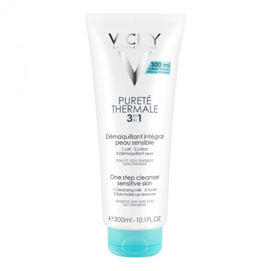 Vichy Pureté thermale Démaquillant 3 en 1 Intégral 300ml Vichy Pureté thermale Démaquillant 3 en 1 Intégral 300ml