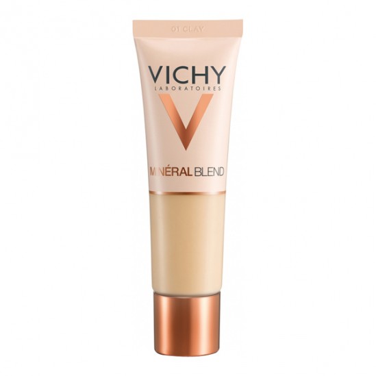 Vichy minéralbelnd fond de teint hydratant 01 clay 30ml Vichy minéralbelnd fond de teint hydratant 01 clay 30ml