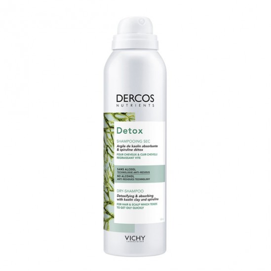 Vichy dercos nutrients shampooing sec detox aéros 150ml Vichy dercos nutrients shampooing sec detox aéros 150ml