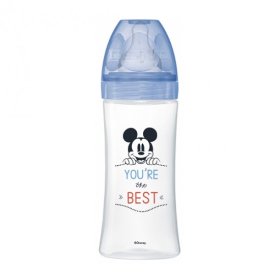 Dodie tétine 3 vitesse débit 3 +6mois mickey biberons 330ml Dodie tétine 3 vitesse débit 3 +6mois mickey biberons 330ml