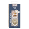 2 Sucettes BIBS Colour Anatomique Blush / Vanilla - GLOW