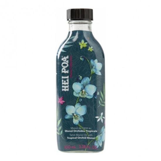 Hei poa monoï orchidée tropicale 100ml Hei poa monoï orchidée tropicale 100ml