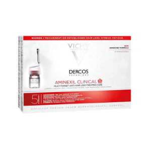Dercos Technique Aminexil Femme Clinical 5 - Traitement Anti-Chute 21 x 6 ml