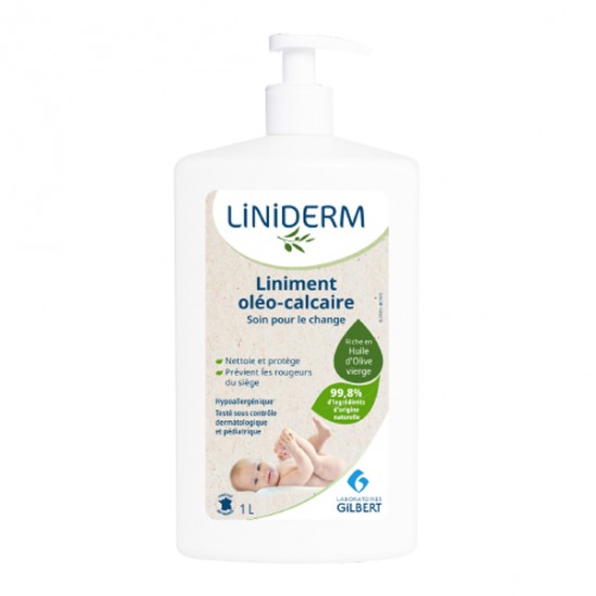 Gilbert liniderm liniment oléo-calcaire 3x480ml Gilbert liniderm liniment oléo-calcaire 3x480ml