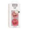 2 Sucettes BIBS Colour Anatomique Dusty Pink / Coral