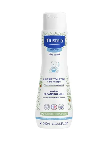 Mustela Lait de Toilette 200 ml