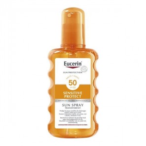 Eucerin sun protection sensitive protect spray transparent spf50+ 200ml