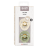 2 Sucettes BIBS Colour Anatomique Ivory / Sage