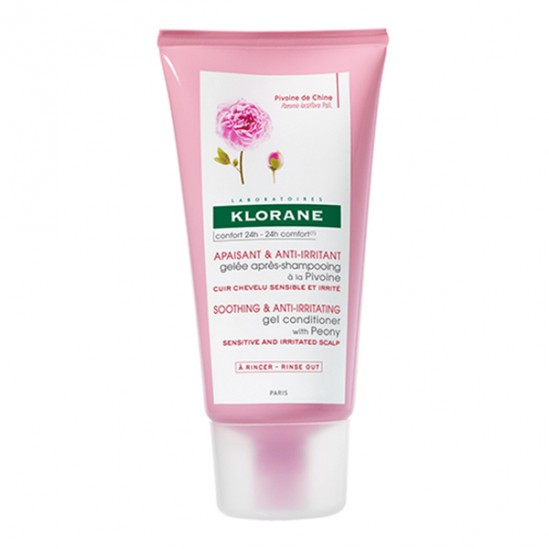 Klorane anti-irritant gelée après-shampooing à la pivoine 200ml Klorane anti-irritant gelée après-shampooing à la pivoine 200ml