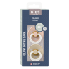 2 Sucettes BIBS Colour Symetique Blush / Vanilla - GLOW