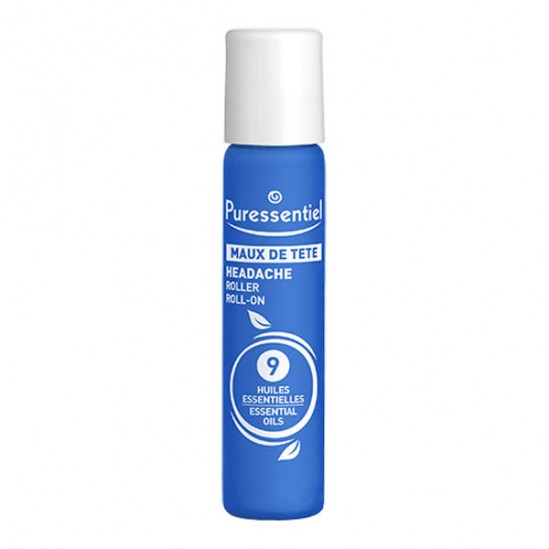 Puressentiel Roller Maux de Tête aux 9 Huiles Essentielles 5 ml Puressentiel Roller Maux de Tête aux 9 Huiles Essentielles 5 ml