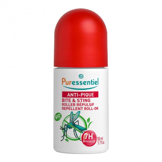 Puressentiel roller répulsif bio visage et corps 50ml Puressentiel roller répulsif bio visage et corps 50ml
