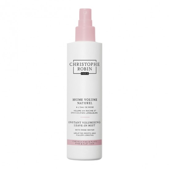 Christophe Robin brume volume naturel à l'eau de rose 150ml Christophe Robin brume volume naturel à l'eau de rose 150ml