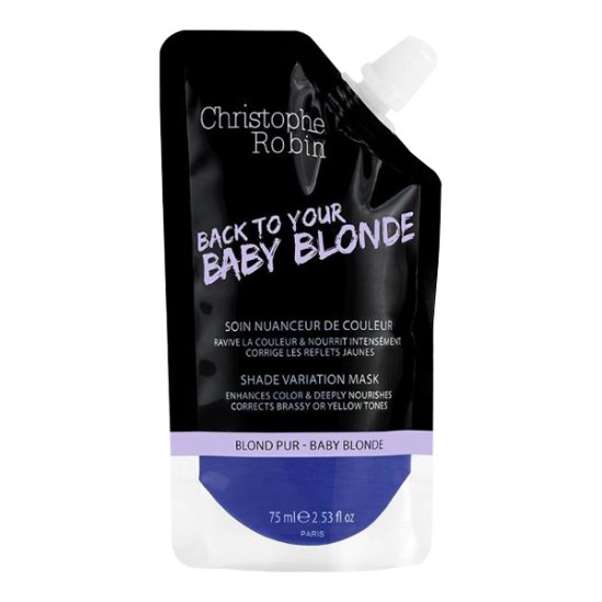 Christophe Robin soin nuanceur de couleur pocket blond pur 75ml