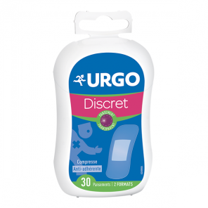 Urgo pansements discret transparents 30 pansements