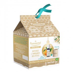 Puressentiel coffret aroma expert diffuseur bois