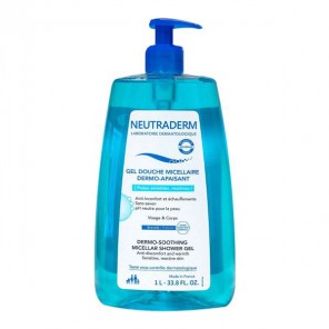 Neutraderm gel douche micellaire dermo-apaisant 1L
