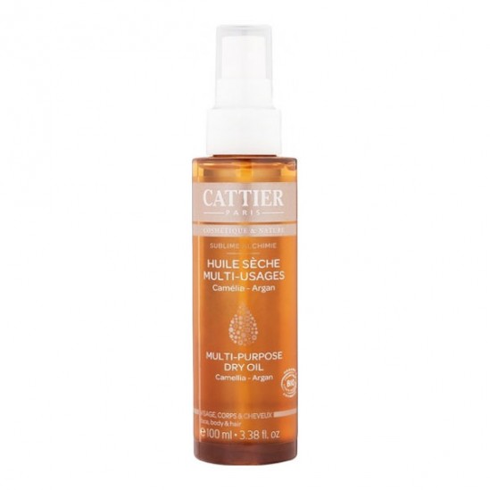 Cattier sublime alchimie huile sèche multi-usages bio 100ml Cattier sublime alchimie huile sèche multi-usages bio 100ml