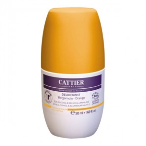 Cattier fraîcheur agrume déodorant roll-on 50ml