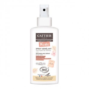 Cattier kids spray démêlant parfum fleur de guimauve 200ml