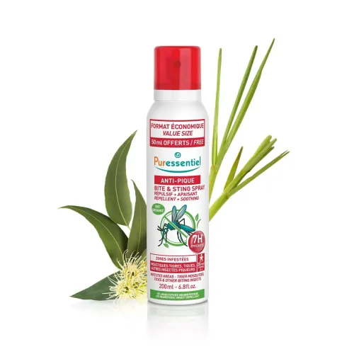 Puressentiel Anti-Pique Spray Répulsif 7h 200 ml