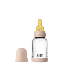 BIBS Biberon en verre 120 ml  Latex - Blush
