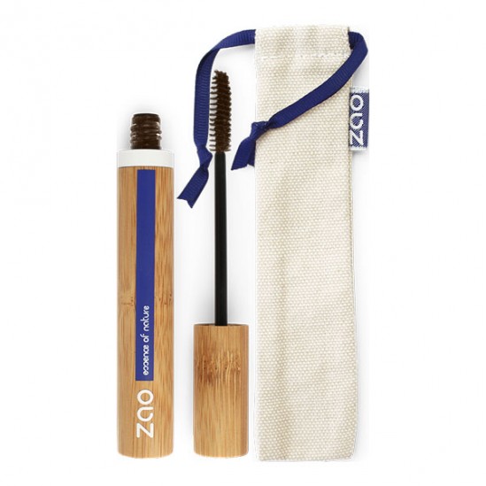 Zao mascara aloe vera 091 brun foncé 7ml Zao mascara aloe vera 091 brun foncé 7ml