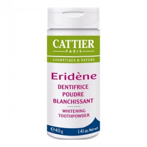 Cattier Eridène Dentifrice Poudre Blanchissant 40 g