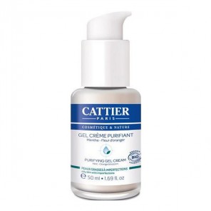 Cattier gel crème purifiant peaux grasses à imperfections 50ml