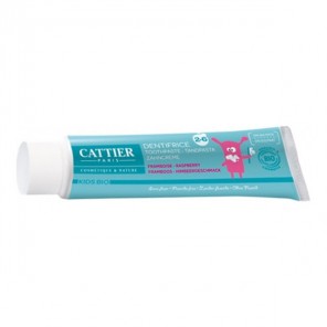 Cattier dentifrice 2-6 ans goût framboise 50ml