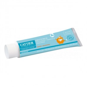 Cattier dentifrice 7 ans et + bio goût orange 50ml