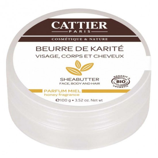Cattier Beurre de Karité Parfum Miel 100 g Cattier Beurre de Karité Parfum Miel 100 g
