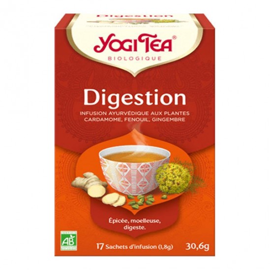 Yogi tea infusion ayu digestion 17 sachets Yogi tea infusion ayu digestion 17 sachets