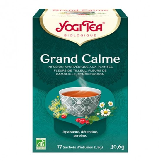 Yogi tea infusion grand calme 17 sachets Yogi tea infusion grand calme 17 sachets