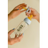 BIBS Biberon en verre 120 ml  Latex - Baby Blue