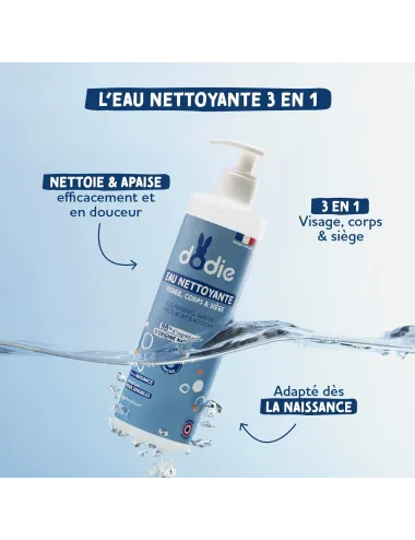 DODIE – EAU NETTOYANTE 3-EN-1 (500 ml)