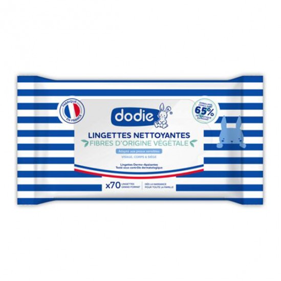 Dodie x70 lingettes classiq Dodie x70 lingettes classiq